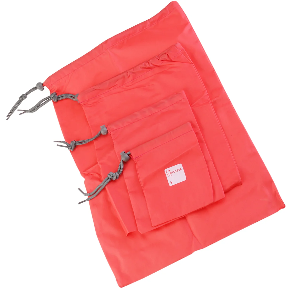 

Drawstring Travel Storage Pouch Laundry Luggage Organizer Ditty Nylon Waterproof Shoe Packing Stuff Toiletry Pouches Organizers