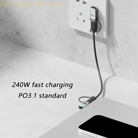 USB4 0 адаптер для передачи данных 80 Гбит/с