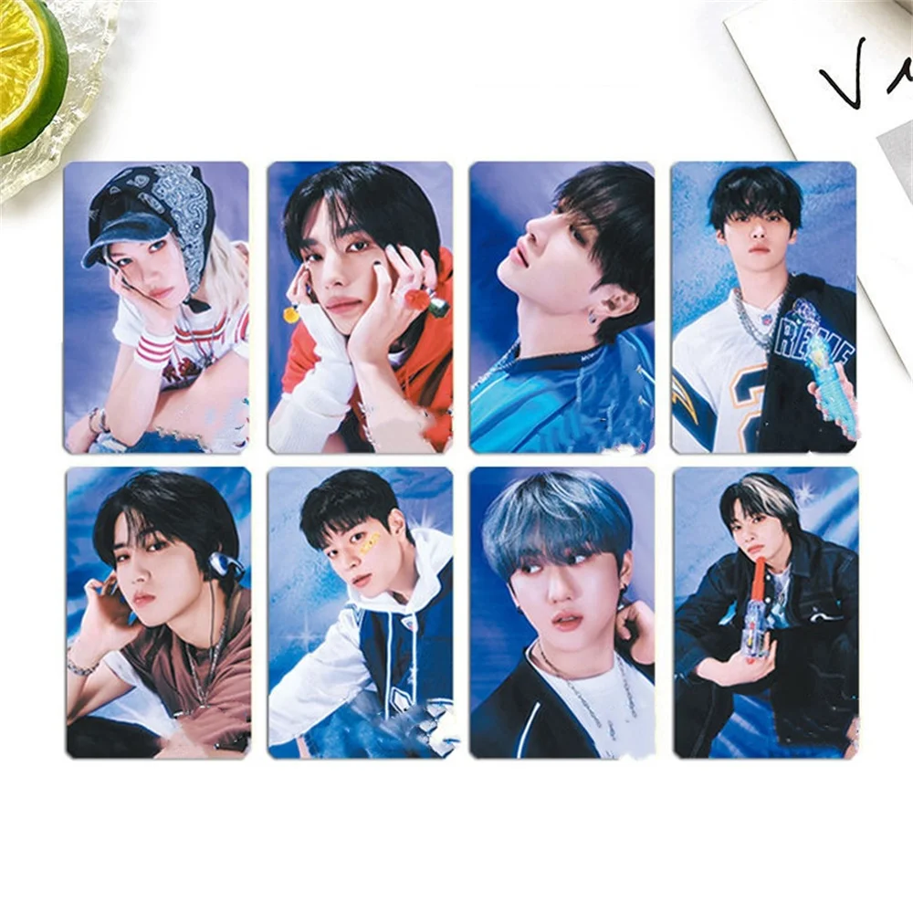 Kpop Boy Group Альбом Календарь Маленькая карта Lomo Card Seo Chang-Bin HyunJin Felix Bangchan Kim Seung min Fans Gifts