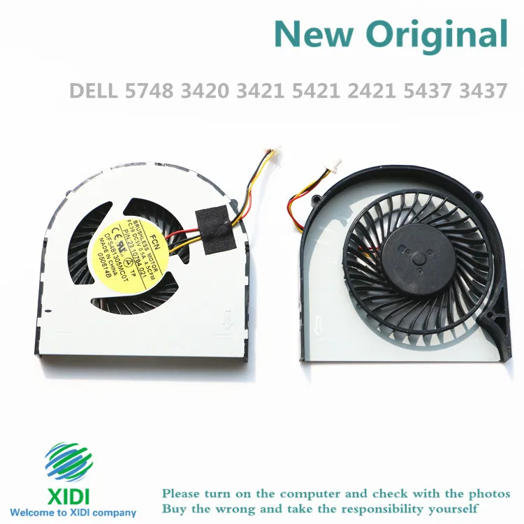 Вентилятор ЦП для DELL INSPIRON 3437 5435 5478 V2421 M431R 2421 5437