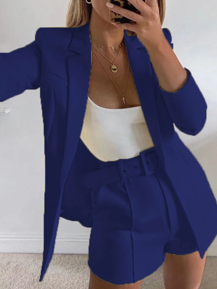 Костюм с шортами пикантный темпераментный кардиган модный костюм для отдыха