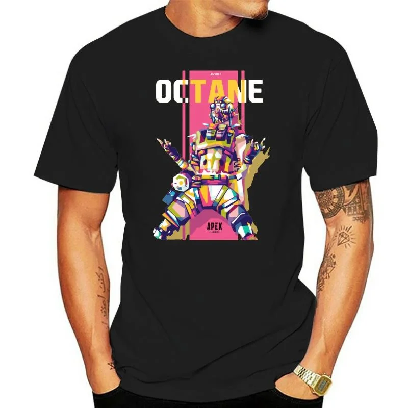 

Men t-shirt Apex Legends Octane Geometric art tshirt Women t shirt