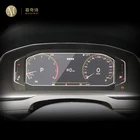 Наклейки для Фольксваген Arteon CC 2020-2021, защита спидометра от царапин, детали интерьера автомобиля, Защита цифровой кабины
