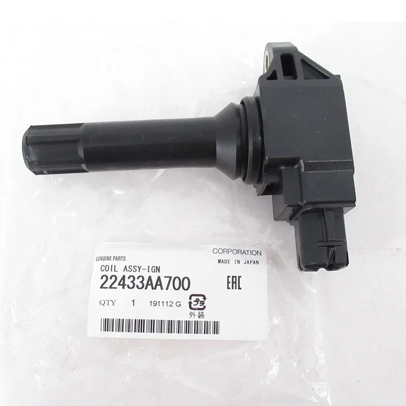 

NBJKATO Brand New Genuine Ignition Coil Assy 22433AA700 For Subaru WRX Impreza Forester 2.0 2.5L