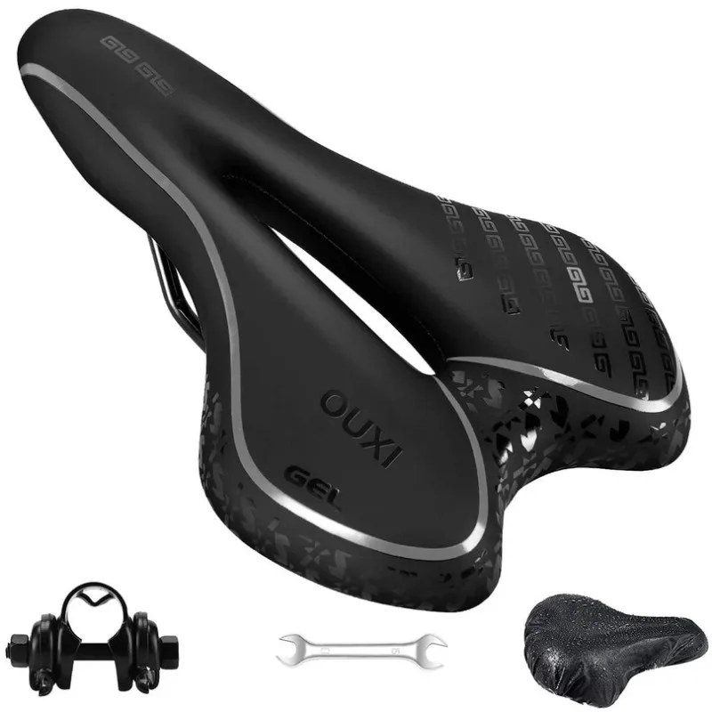 

Bicycle cushion breathable and comfortable mountain bike road bike bicycle seat cushion riding equipment cycling saddle