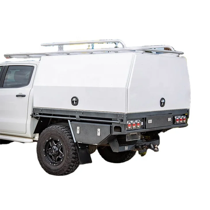 

Custom Pickup Aluminum Toolbox Waterproof UTE Truck Canopy