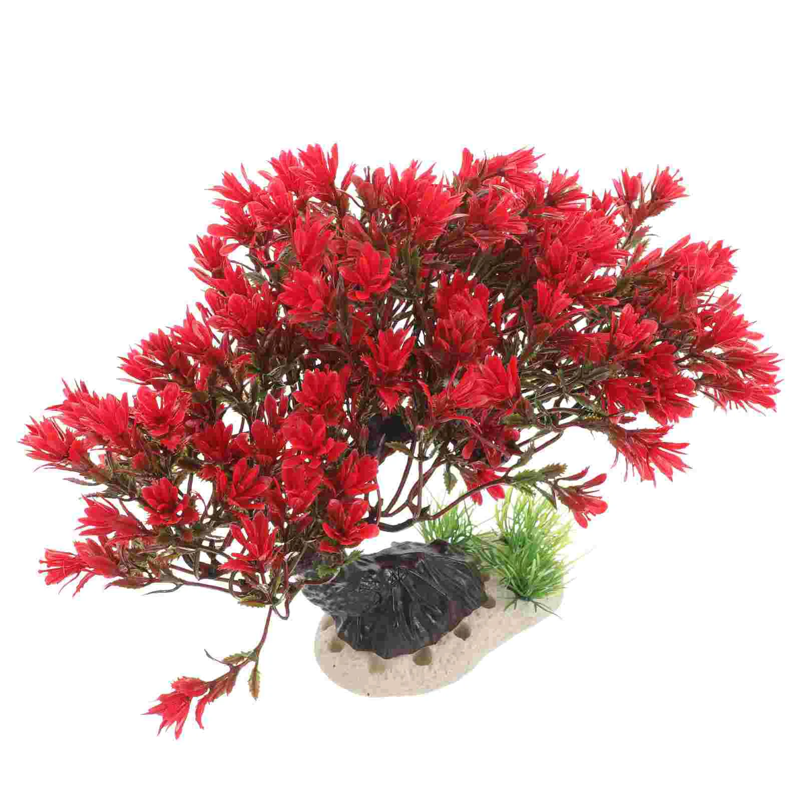 

Fish Tank Landscaping Tree Fake Aquarium Scenery Decoration Simulation Water Plants Decorations