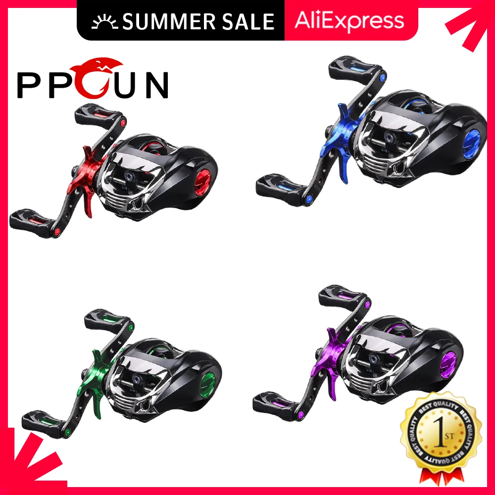 

1 шт., 13 шарикоподшипников, 6:3:1 скорость, двойная тормозная система, стандартная катушка, Спиннинг для аксессуаров, снасти, морские товары для...