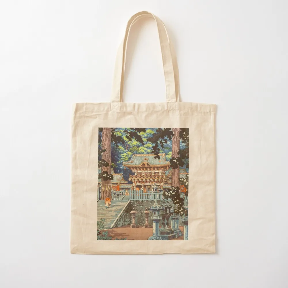 Фото Tsuchiya Koitsu - Yomei Gate, Nikko Tote Bag, роскошная женская сумка-шоппер, большие сумки для женщин №2