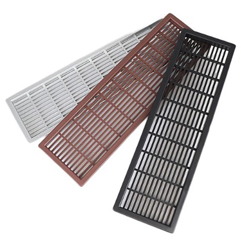 

1PC Plastic rectangular heat dissipation cover shoe cabinet wardrobe ventilation heat dissipation port cabinet ventilation net