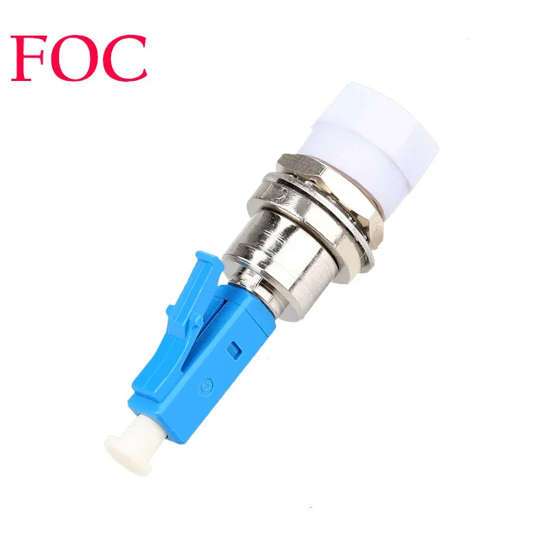 

5Pcs Conversion Joint Flange Coupler LC-FC Connector SM LC/UPC Male to FC/PC Female Fiber Optic Hybrid Adapter