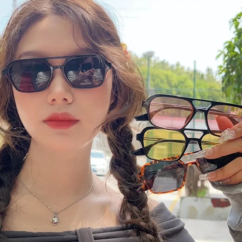 Солнцезащитные очки в винтажном стиле для мужчин и женщин простые удобные