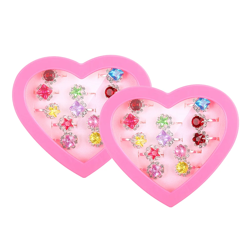 

Кольца, игрушки для девочек, шкатулка для ювелирных изделий, Искусственная Девушка, маленькая драгоценность, детские подарки, игрушка, регулируемая искусственная драгоценность, сувениры