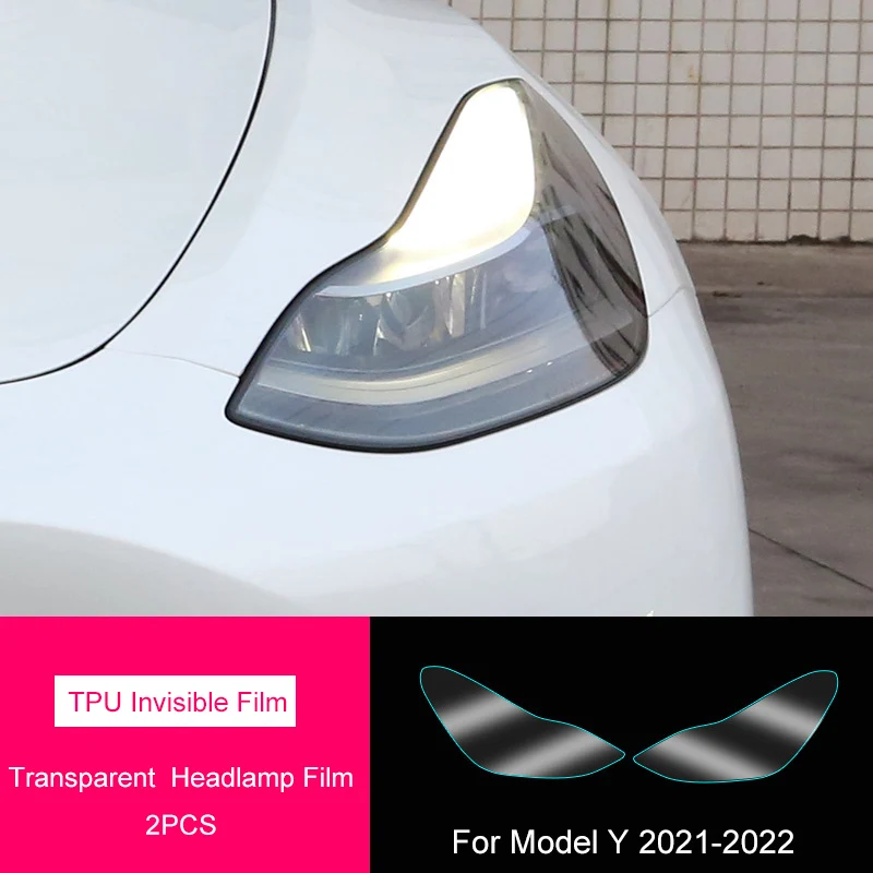 

Затемненный задний фонарь для Tesla Model 3 Y S X TPU, Защитная пленка для фар, задний фонарь, меняющие цвет пленки