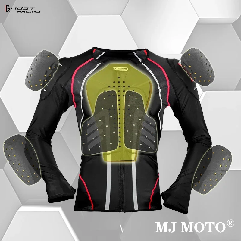 Совершенно новая мотоциклетная мягкая армированная куртка для мужчин защита
