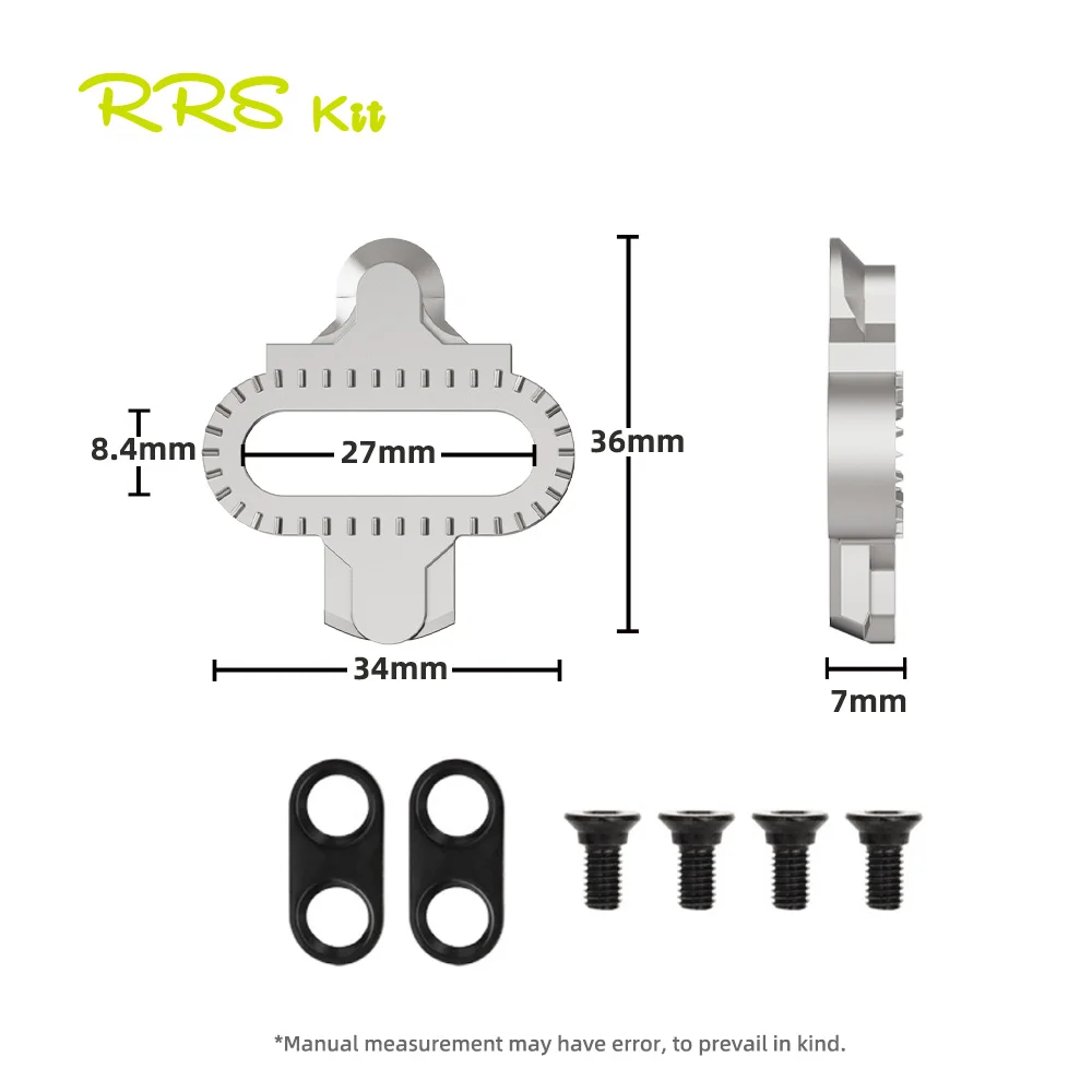 Rrskit зажим для педали горного велосипеда велосипедная обувь шип SHIMANO SH51 SH56 SPD