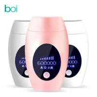 boi home 600000 flashes lcd laser epilator painless hair removal machine portable electric facial photoepilator device for women