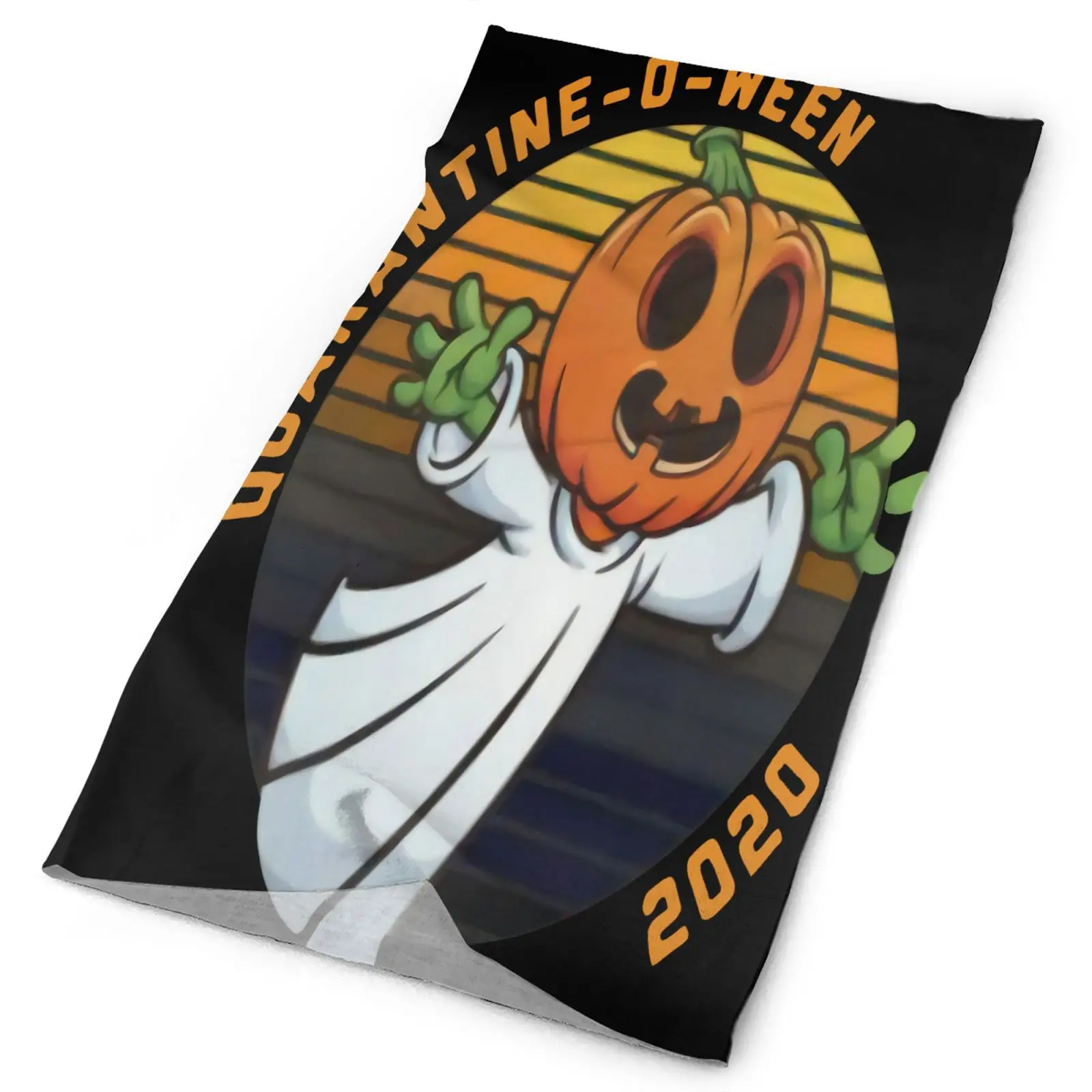 

Quarantine O Ween Pumpkin Jack O Men's Bandana Mask Ski Fashion Face Mask Bandanas Men's Bike Mask Fashion Snowboard Balaclava