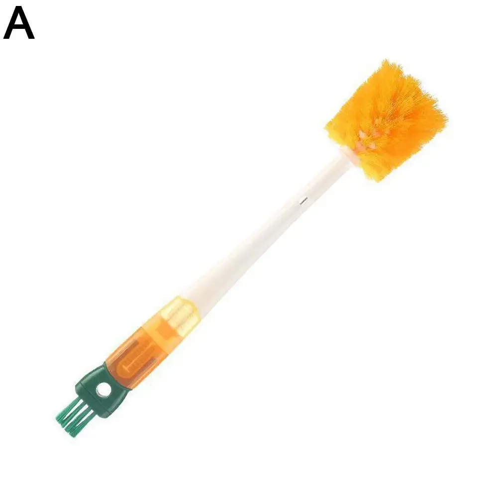 

Многофункциональная зелёная щетка для чистки бутылок 5 в 1