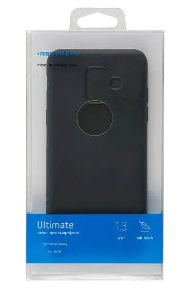 Чехол-накладка Red Line Ultimate для Samsung Galaxy A6 (2018) черный |