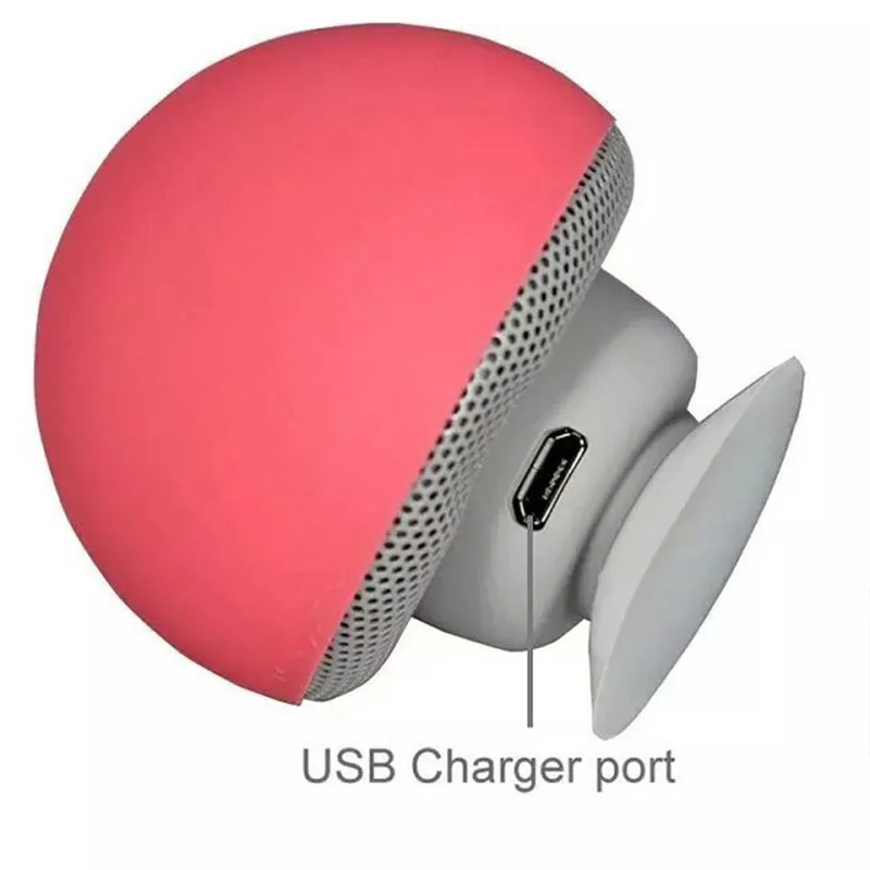 Support Wireless Bluetooth Phone, Cute Mushroom Speaker, Subwoofer, Stereo Music Player For Xiaomi / IPhone / Android Berserk enlarge