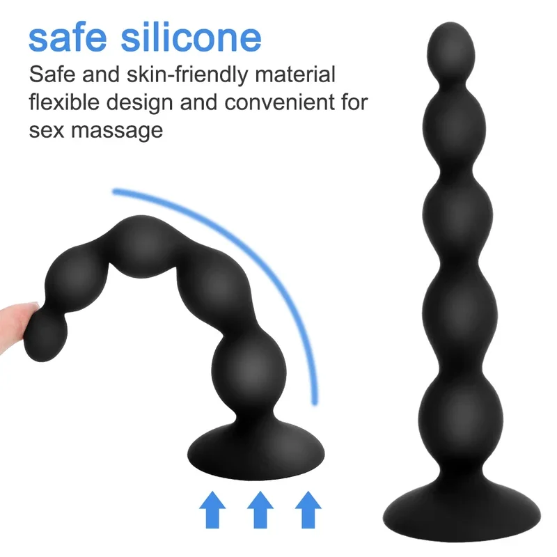 Электрическая Анальная пробка 17-30 мм анальные шарики для женщин вибратор