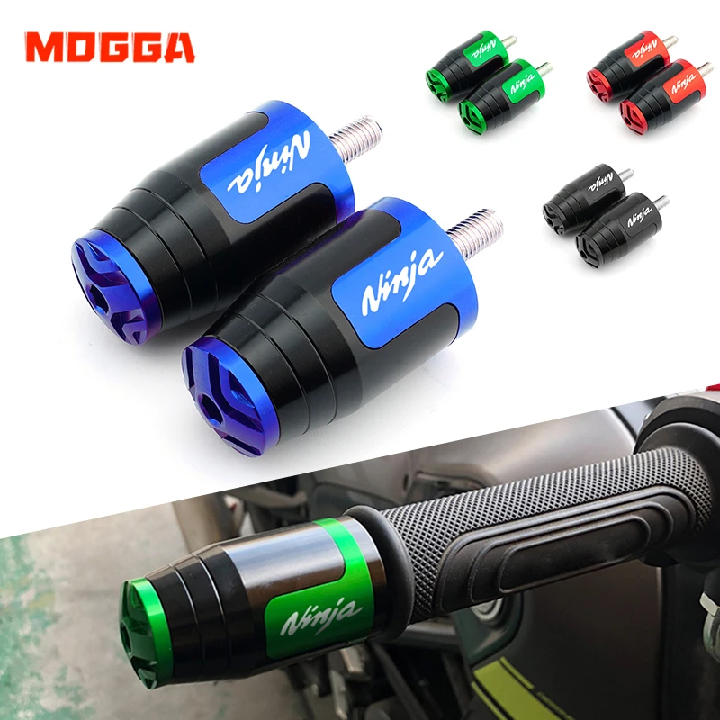 

For Kawasaki Ninja 400 300 250 500R 600R 750R ZX6R ZX10R ZX14R ZX12R ZX9R Motorcycle Handle Bar Hand Handlebar Grips Ends Cover