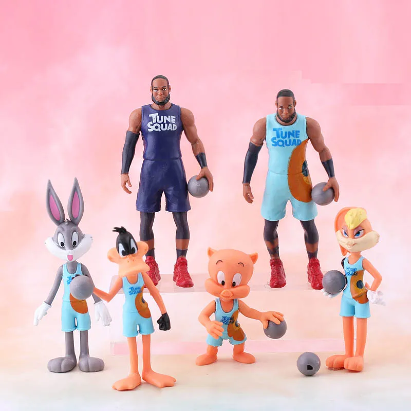 Новинка 6 шт./компл. 10 см милые игрушечные фигурки из ПВХ в виде воздушного хлопка