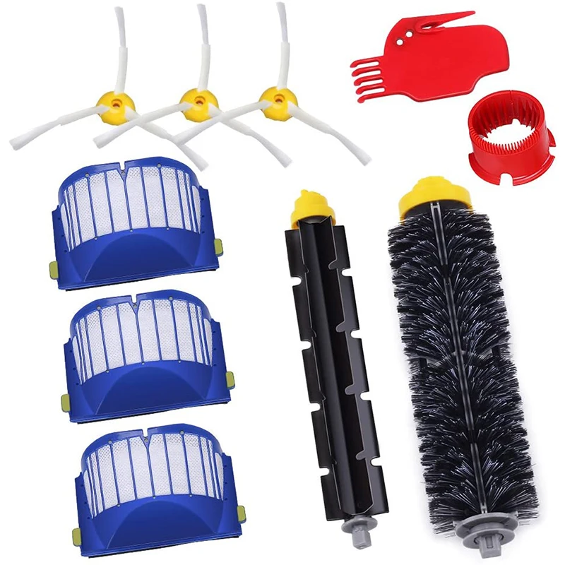 

Replacement Accessories Kit for iRobot Roomba 600 Series 694 692 690 680 660 665 651 Robot Vacuum Cleaner Filter Main Side Brush