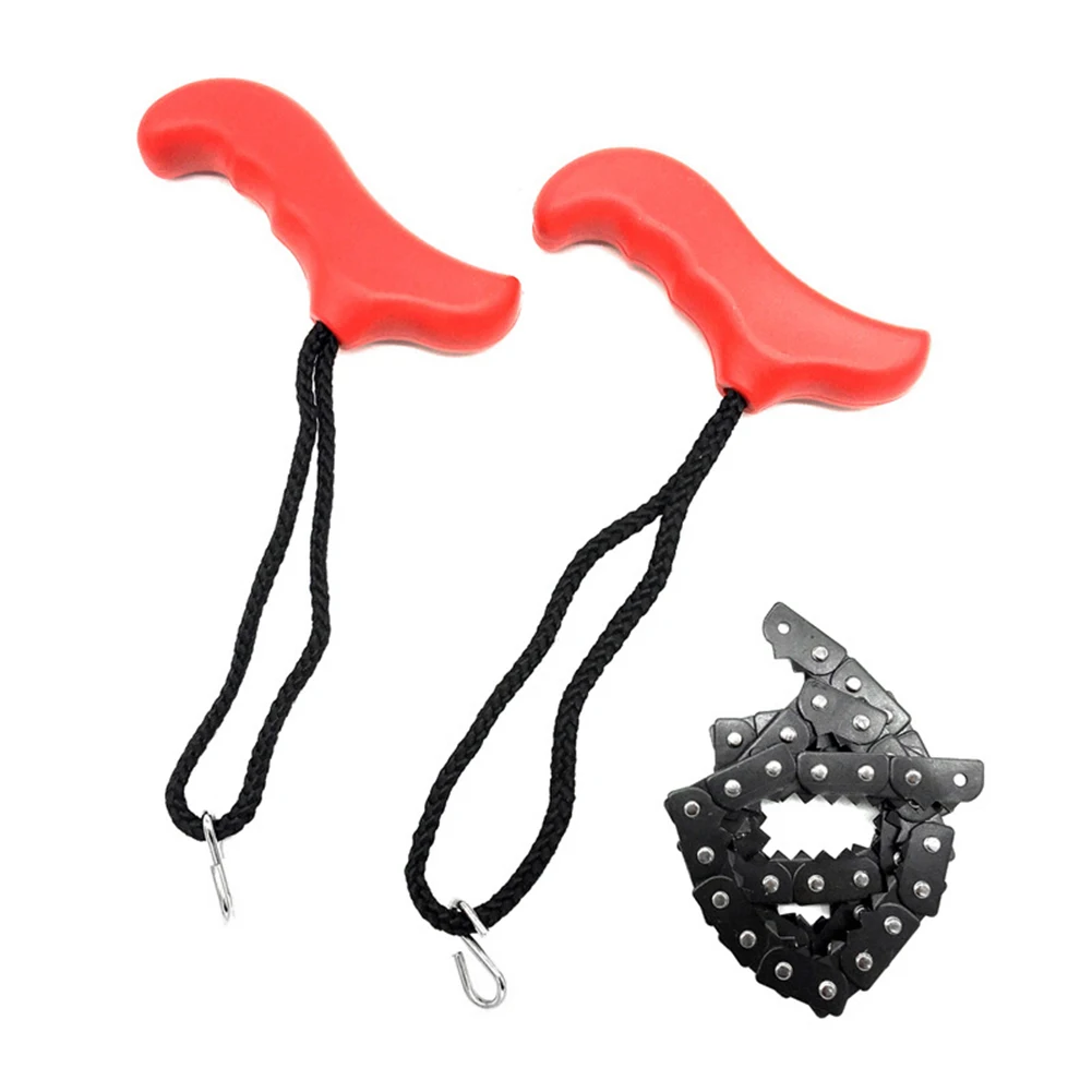 

Portable Survival Chain Saw Chainsaw Emergency Camping Pocket Hand Tool Pouch