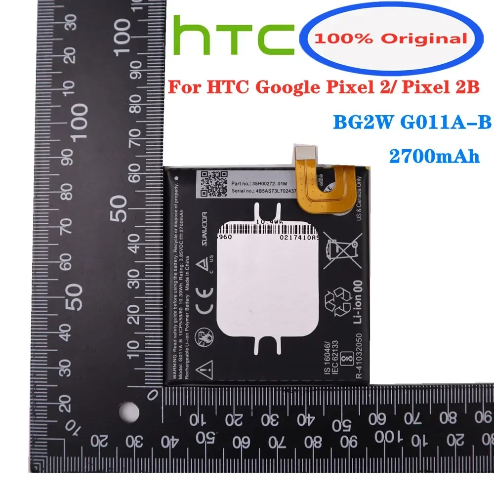 BG2W 100% оригинальный аккумулятор G011A-B для HTC Google Pixel2 Pixel2B Pixel 2 2B высококачественные