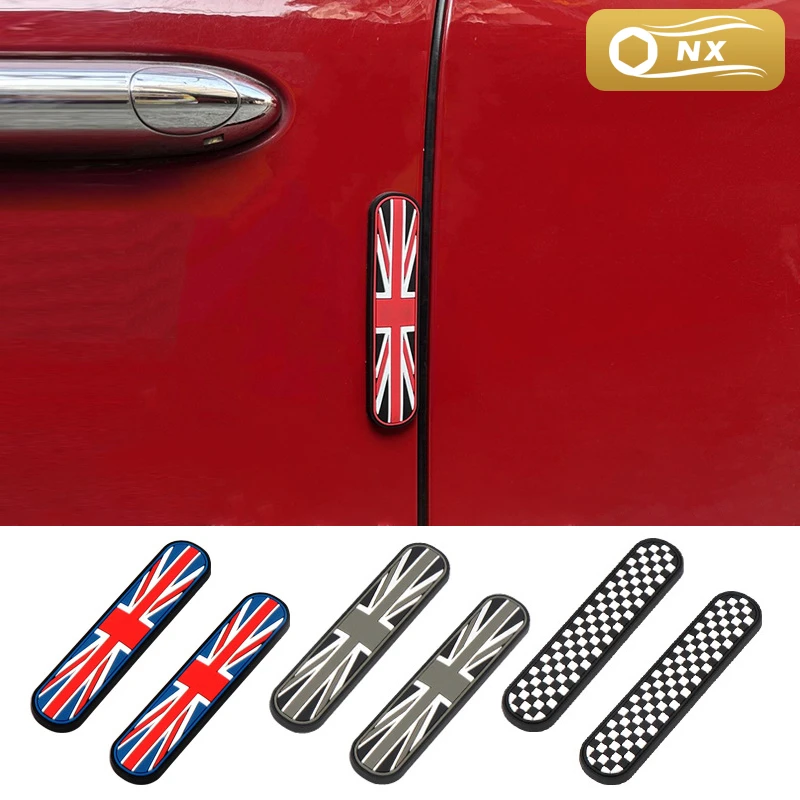 

Автомобильное зеркало заднего вида, силиконовая Противоударная полоса, декоративная наклейка для BMW MINI Cooper S JCW F54 F55 F56 F57 F60 R60 R61