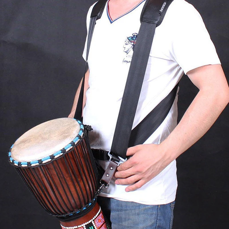 

Adjustable African Drum Strap Double Strap Musical Instrument Hand Drum Shoulder Strap African Drum Padded Djembe Shoulder Strap