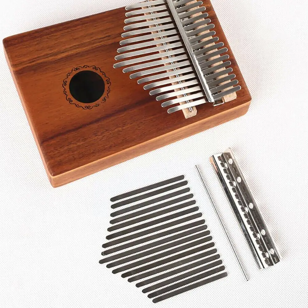 

Thumb Piano Bridge Saddle 17 Keys Set Kit For Kalimba Diy Replacement Parts P3e4