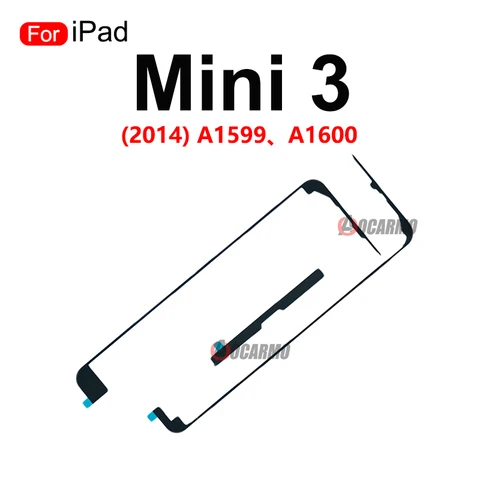 Клейкий стикер для переднего ЖК-экрана iPad Mini 2 3 4 5 series MIni2 Mini4 2013 A1489 2014 A1559 2015 A1538 2019 A2125