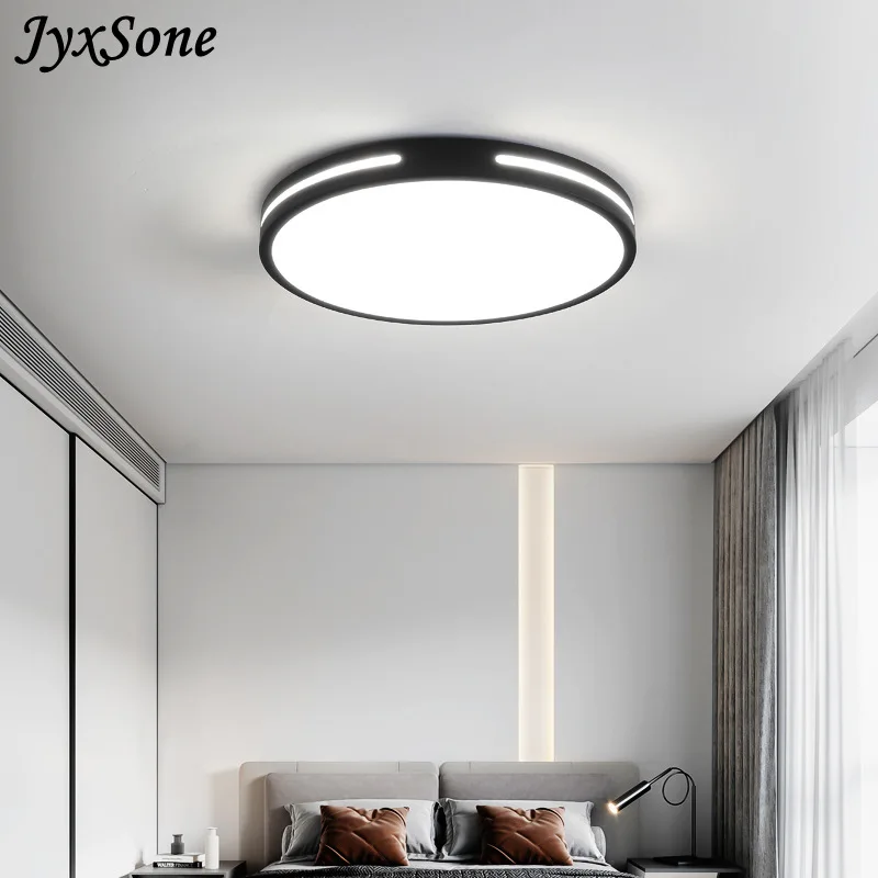 $48.54 Led Ceiling Modern Simple Dimmer Decorative Led Ceiling Lamps Round Bedroom Living Room Rectangle Aisle Ultra-thin Indoor Light