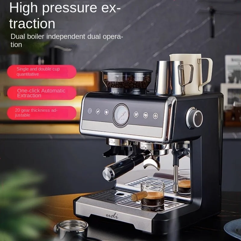 Полуавтоматическая итальянская кофемашина для эспрессо с двойным нагревом