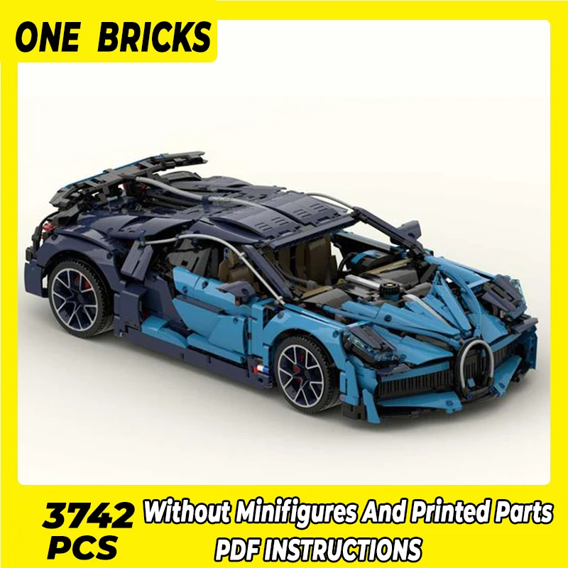 

OneBricks Moc Building Blocks Supercar Model Series Speed Champion DIVOS Technology Bricks DIY Toys For Kids Children Gifts