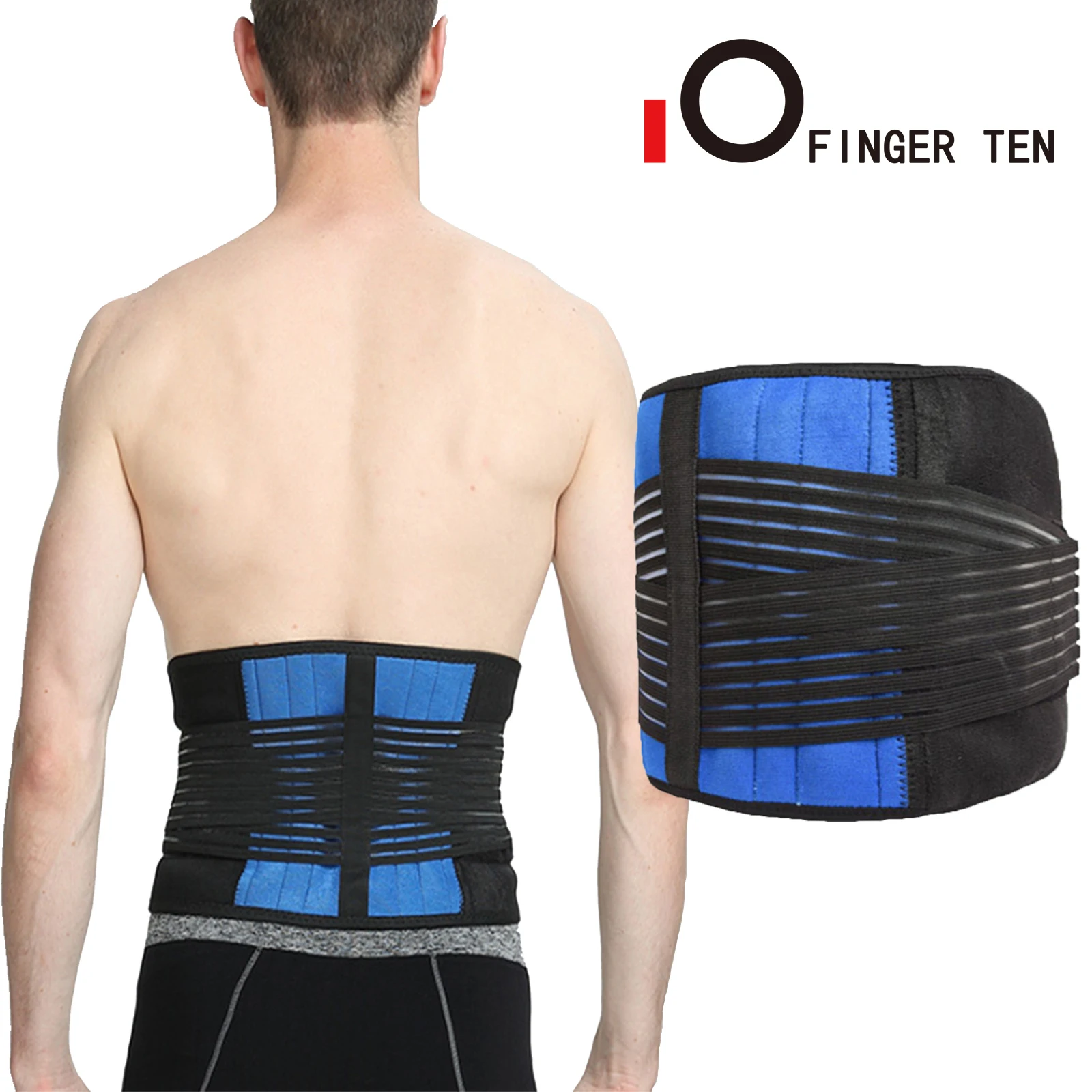 

Новый Регулируемый дышащий поддерживающий пояс для талии, нижняя часть спины для мужчин, женщин, мужчин, ортопедический Поясничный ремень, ...