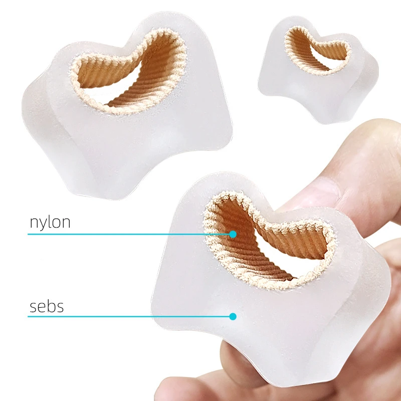 7 пар силиконовые разделители большого пальца ноги при вальгусной деформации