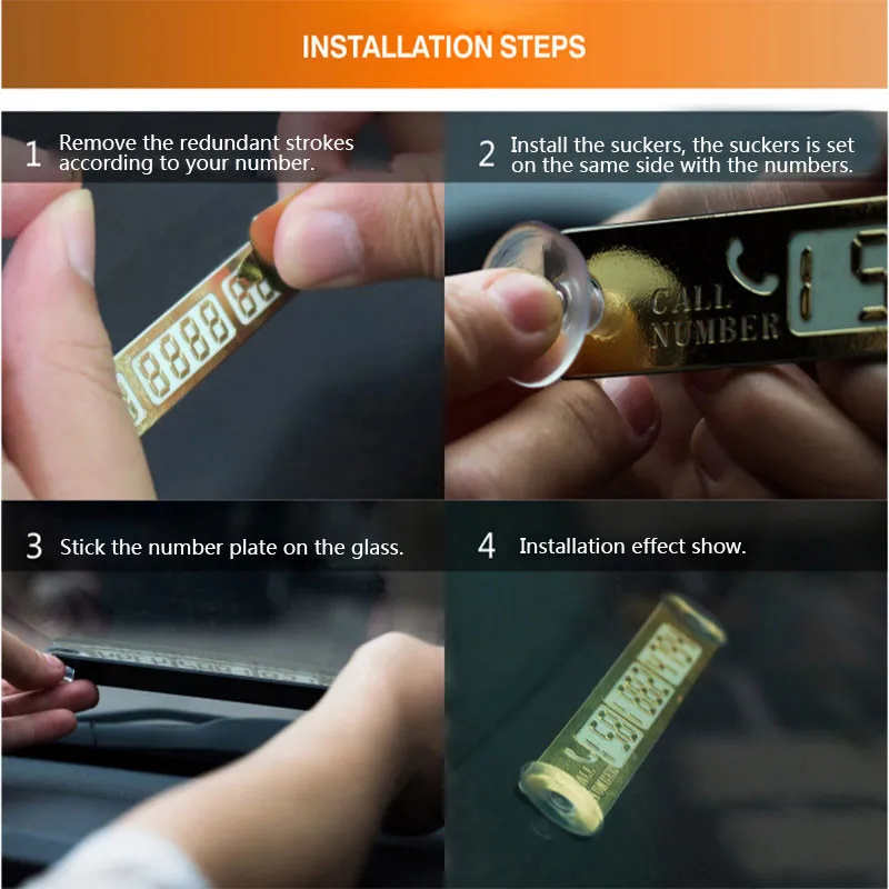 Телефонный номер карта автомобильной временной парковки табличка с присоской