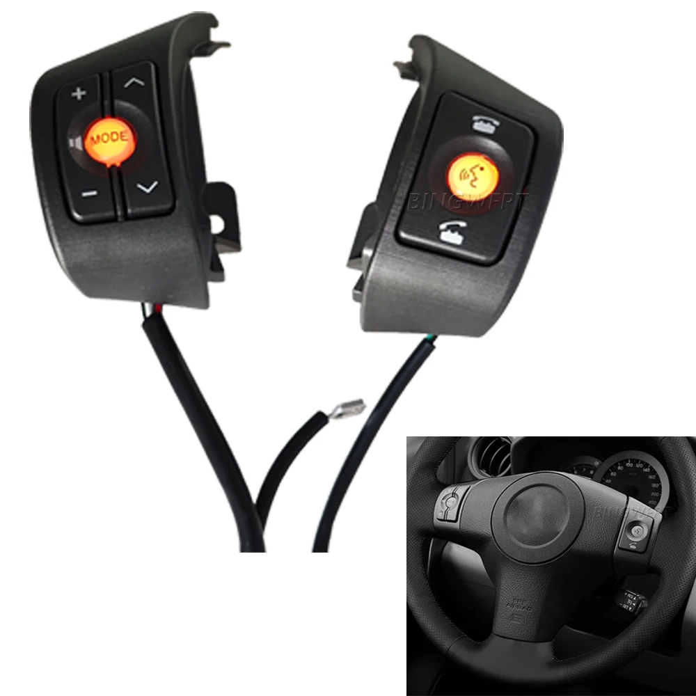 

Кнопки переключателей на рулевом колесе высшего качества для Toyota Rav4 XA30 ACA30L 2006 2007 2008 OE 84247-42030