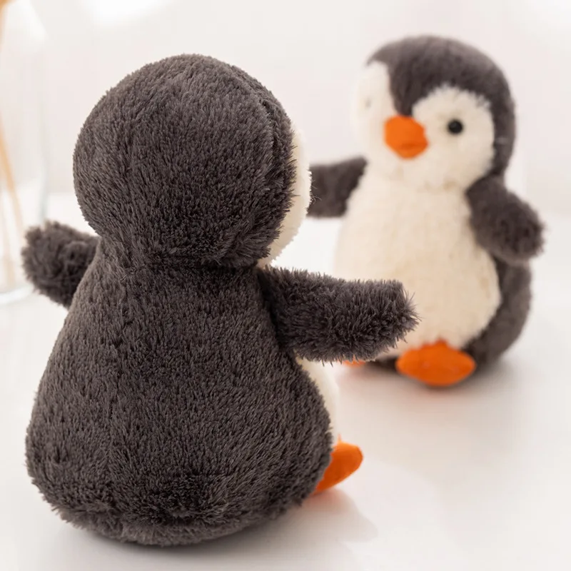 

16cm Penguin Soft Plush Toy Kawaii Stuffed Soft Back Simulation Penguin Baby Cushion Kid Birthday Gift