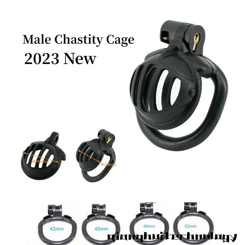 Новая мужская клетка целомудрия дышащий замок контроль ржавчины против