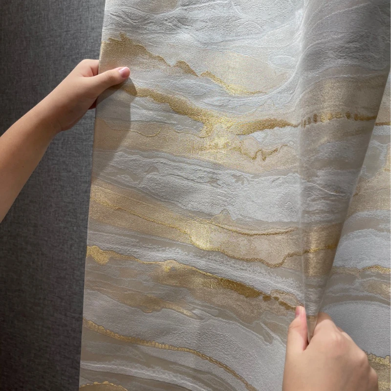 

Curtains for Living Room Dining Bedroom Style Luxury New Chinese Style Gold Thread Texture Jacquard High Precision Thickening