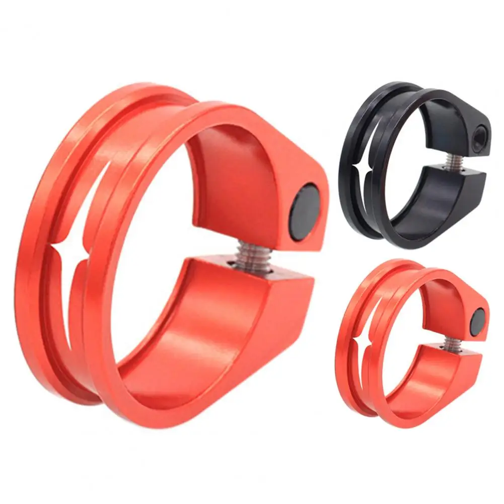 

Seat Post Clamp Cycling Bike Pipe Clamp Aluminum Alloy Seat Tube Clip MTB Road Bicycle Fixed Gear Accessories Part
