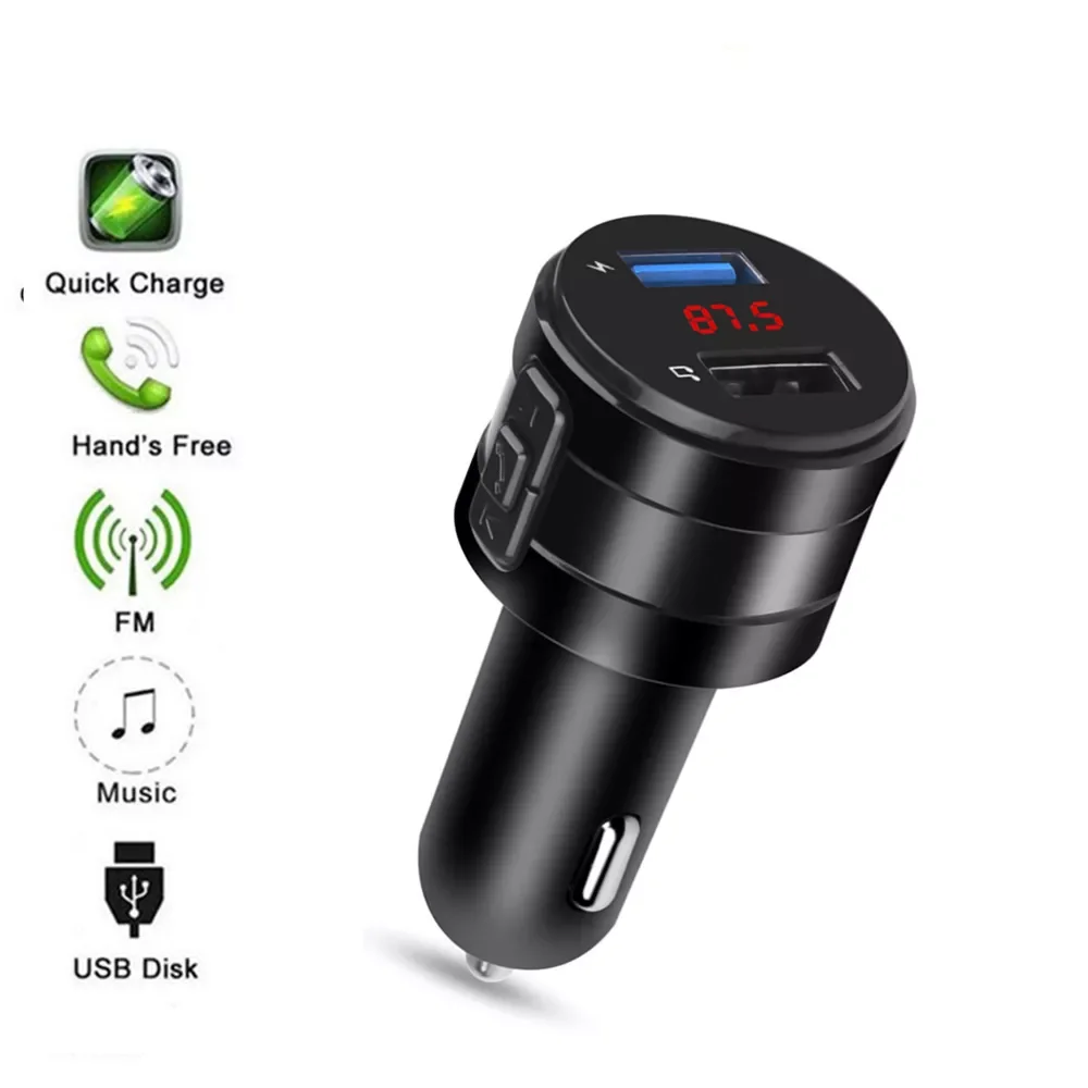 

Bluetooth 3.0 FM Transmitter Handsfree Wireless Car MP3 Player Phone USB Charge Car Charger Car Accessories