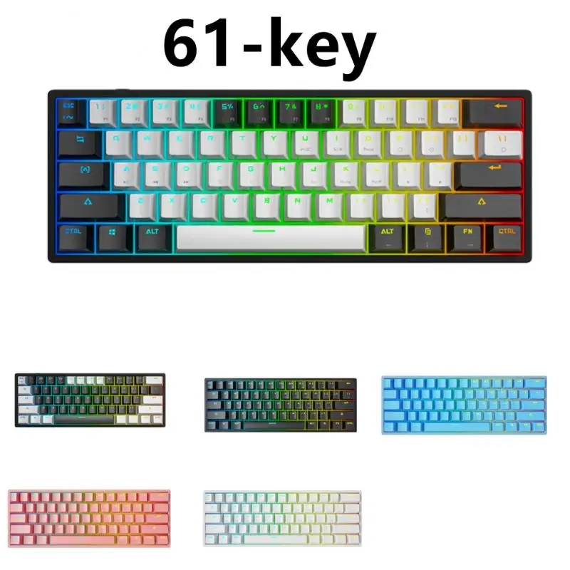 

Клавиатура игровая Механическая Проводная с RGB-подсветкой и USB-портом