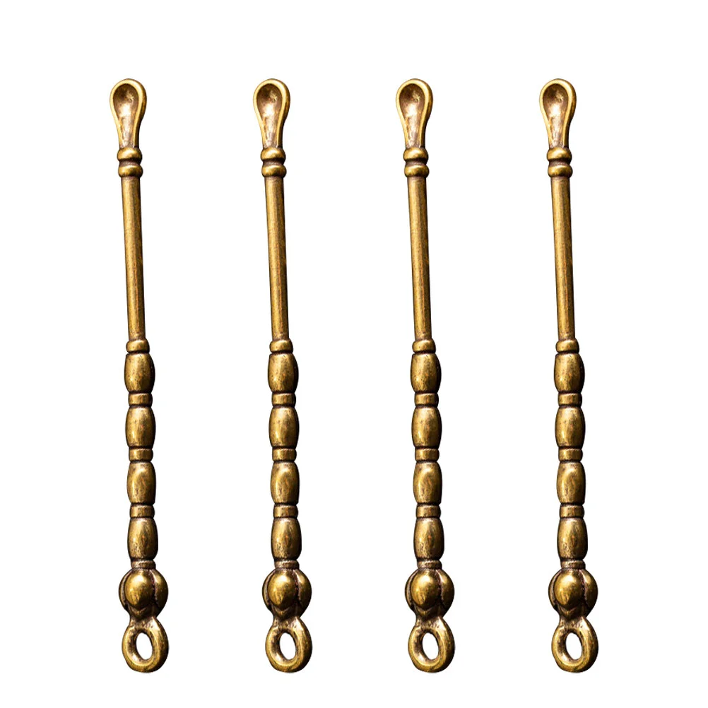 

Spoon Mini Medicine Tiny Scoop Spoons Powder Scoops Filling Pendantscooper Measuring Vials Sampling Gold Charm Smallsetmilligram