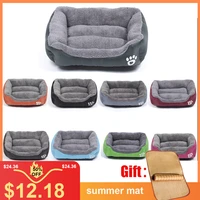 pet dog mat sofa dog house warm cat nest cushion pet sleeping sofa beds mat for large and small dog waterproof kennel pet bed